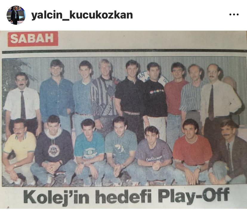 Kolej'in Hedefi Play-Off — TED Ankara Kolejliler — Serdar Apaydın arşiv
